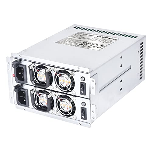 Silverstone SST-GM600S - Redundantes Mini-Netzteil Cybenetics Silver, 600W von SilverStone Technology