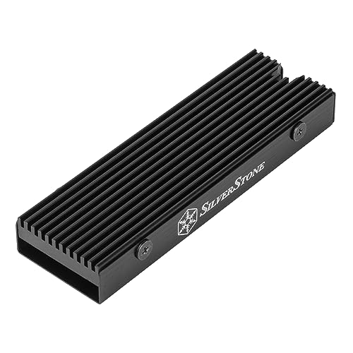 Silverstone SST-TP05 - M.2-SSD-Kühlset aus Aluminiumlegierung, schlankes Profil von SilverStone Technology