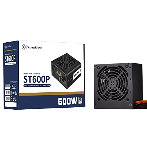 Silverstone ST600P, 80 Plus 230V EU 600W ATX Netzteil, SST-ST600P von SilverStone Technology