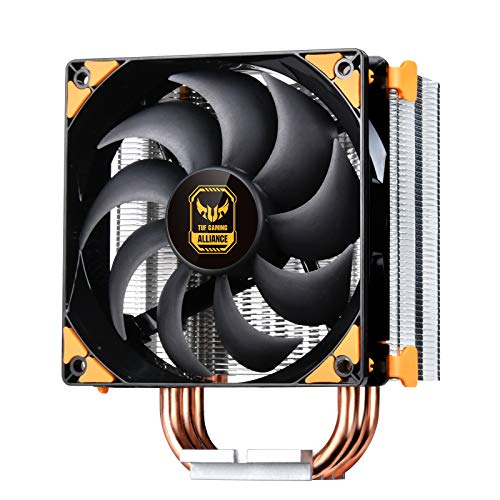 SilverStone SST-AR01-V3 - Argon CPU-Kühler mit 3 Wärmerohren, Direct Contact Heatpipe-Technologie und einem 120 mm-PWM-Lüfter für Intel/AMD-Sockel-Sockel, AM4 Bereit von SilverStone