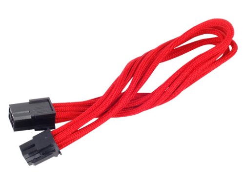 Silverstone Tek Verlängerungskabel mit 1 x 6-poligen auf PCI-E 6-poligen Stecker (PP07-IDE6R) von SilverStone Technology