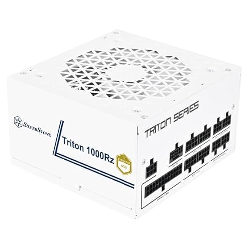 Silverstone Triton 1000Rz, Vollständig modulares PCIe 5 Cybenetics-Gold-ATX-Netzteil mit 1000W, SST-TR1000R-GM-WWW von SilverStone