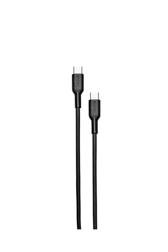 Silvercrest TRONIC Lade- und Datenkabel Zur Aufladung oder Datenübertragung (Typ C auf C, Schwarz) von Silvercrest