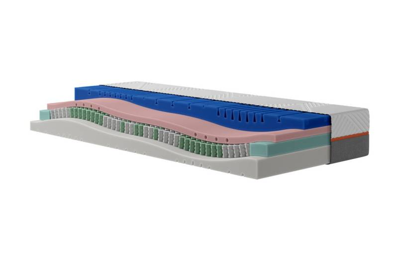 Taschenfederkernmatratze SilverCrown Motion 5, Silvercrown by Brinkhaus, optimale Körperkonturanpassung, produziert in Deutschland von Silvercrown by Brinkhaus