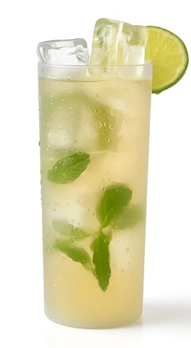 Silverkitchen 40 Longdrinkbecher 200ml - Longdrinkgläser Kunststoff, Wiederverwendbare Cocktailbecher Plastik, Kölsch Gläser, Made in Germany von Silverkitchen