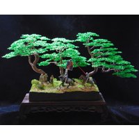 Drahtbaum, Wire Tree, Bonsai, Drahtkunst, Dekoration von SilverleafTree