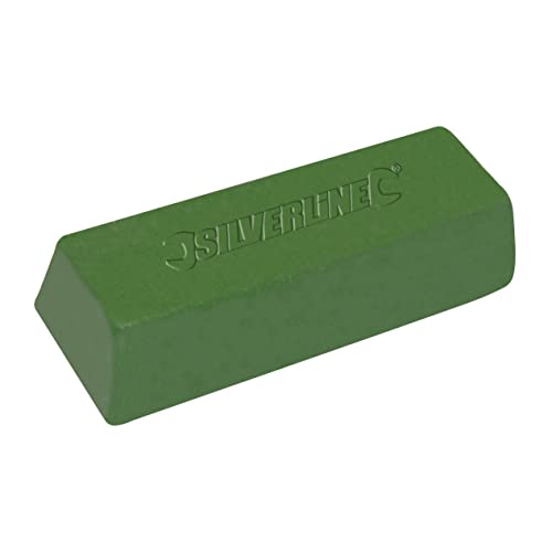 Silverline 107889 Polierpaste, grün 500 g von Silverline