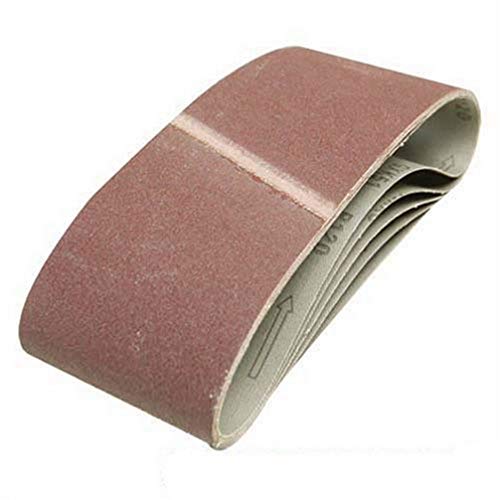 Silverline 196070 Schleifbänder, 100 x 610 mm, 5er-Pckg. 60er-Körnung von Silverline