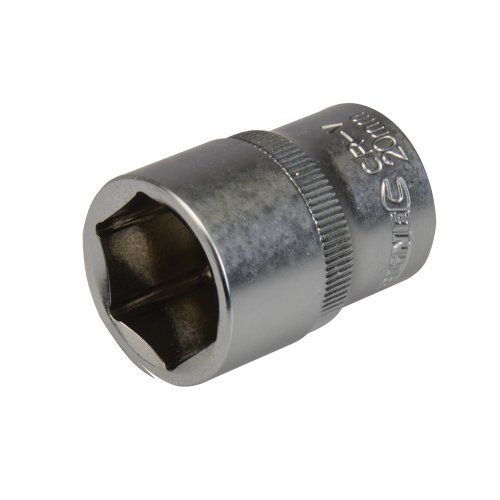 Silverline 257692 Steckschlüsseleinsatz, metrisch, 1/2-Zoll-Antrieb 20 mm von Silverline