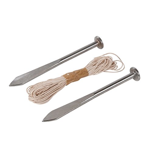 Silverline 28299 Schnurnagel, 2er-Pckg. 160 mm von Silverline
