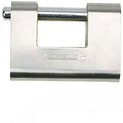 Silverline 380651 Gepanzertes Monoblock-Vorhängeschloss 80 mm von Silverline