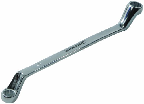 Silverline 444163 Gekröpfter Ringschlüssel 10/11 mm von Silverline