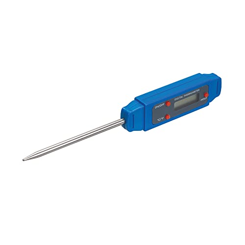 Silverline 469539 Digitales Stabthermometer im Taschenformat -40 °C bis +250 °C von Silverline