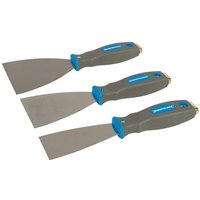Profi-Spachtel, 3-tlg. Satz 50, 75 u. 100 mm Profi-Spachtel, 3-tlg. Satz 50, 75 u. 100 mm von Silverline