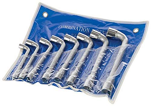 Silverline 755060 Pfeifenkopfschlüssel, 8-tlg. Satz 8–19 mm von Silverline