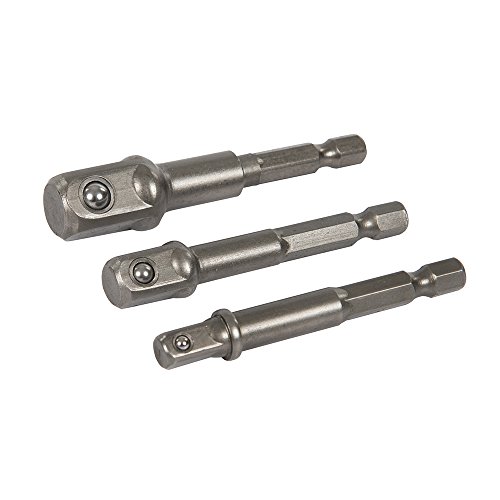 Silverline 819713 Stecknussadapter, 3-tlg. Satz 1/4, 3/8 u. 1/2 Zoll Silverline 819713 Stecknussadapter, 3-tlg. Satz 1/4, 3/8 u. 1/2 Zoll von Silverline
