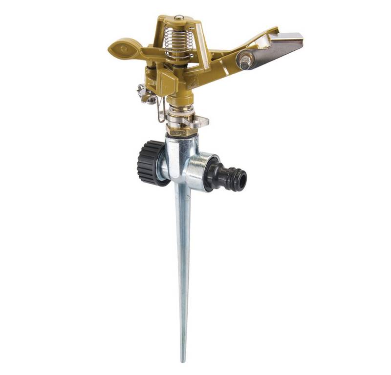Silverline Bewässerungssystem Impuls-Rasensprenger mit Erdspieß 1/2 Zoll, 300 mm von Silverline