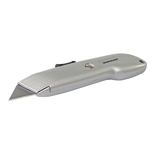 Silverline CT11 Universal-Sicherheitsmesser mit automatischem Klingenrückzug 140 mm von Silverline