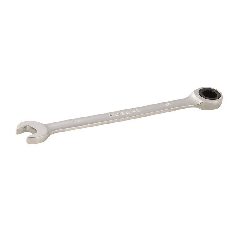 Silverline Ratschenringschlüssel Ring-Maul-Ratschenschlüssel 10 mm von Silverline