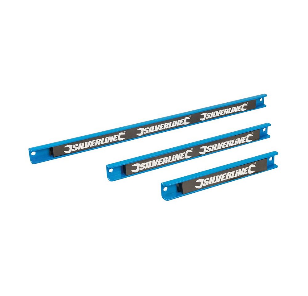 Silverline Magnet-Werkzeugleiste 3 x Magnetleisten 200, 300 und 460 mm von Silverline