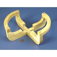 Erhöhte Kochplatte Aus Holz - Untersetzer Modernes Design Retro Mod Topflappen von SilverliningByTravis