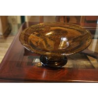 Weithalsblase Aus Bernsteinglas Weithalsblase Aus Bernsteinglas von SilverliningByTravis