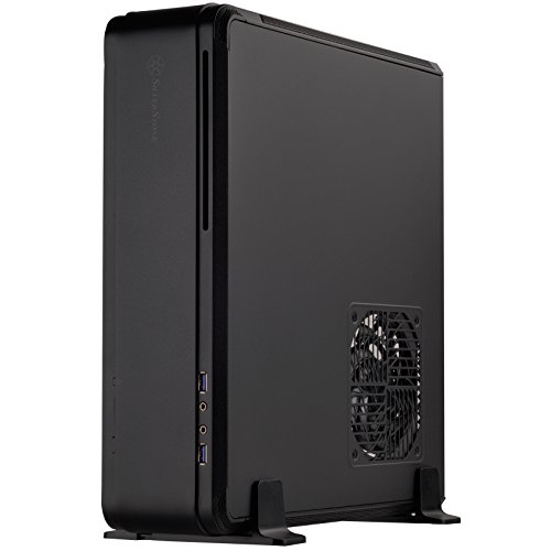 SilverStone SST-FTZ01B - Fortress High-End Mini-ITX Gaming HTPC Gehäuse, schwarz von SilverStone Technology