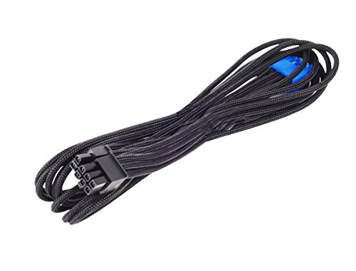 SilverStone SST-PP06B-PCIE55 - Netzteilkable 55cm PCI-E 8pin(6+2) gesleevt, schwarz von SilverStone Technology