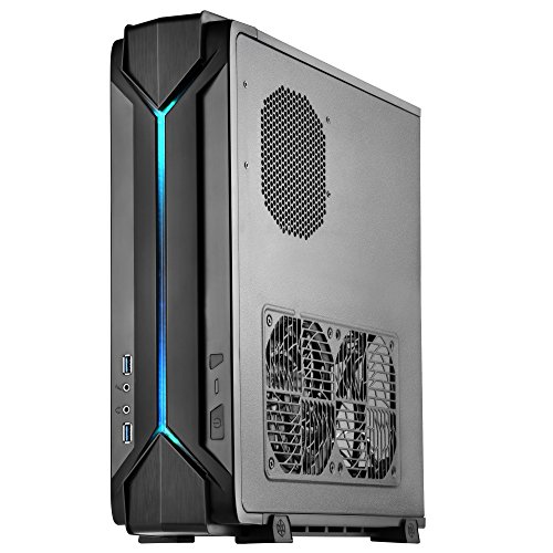 SilverStone SST-RVZ03B - Raven Mini-ITX Gaming Computer Gehäuse, RGB, schwarz von SilverStone Technology