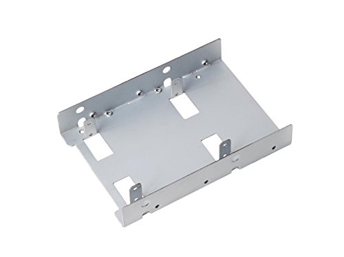 SilverStone SST-SDP08-Lite - Einbaurahmen 3.5" mit Halterung für 2x 2.5" SSD/HDD von SilverStone Technology