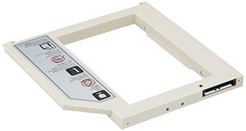 SilverStone SST-TS08 - Einbaurahmen-Adapter für 9,5 mm 2,5" Slimline-SATASSDs oder -HDDs, für den Einschub in den Slim-ODD-Notebook-Schacht, weiss SilverStone SST-TS08 - Einbaurahmen-Adapter für 9,5 mm 2,5" Slimline-SATASSDs oder -HDDs, für den Einschub in den Slim-ODD-Notebook-Schacht, weiss von SilverStone Technology