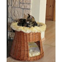 SILVIO DESIGN Kratzbaum, natur, Höhe: 50 cm - beige von Silvio Design