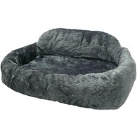 Silvio Design Hunde Tiersofa de Luxe mit Kissen Gr. 2 blau von Silvio Design