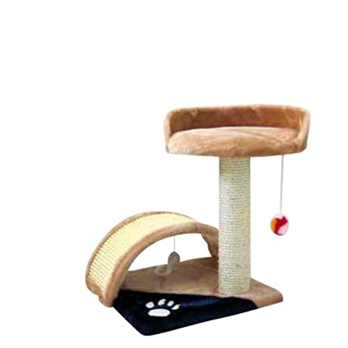 Silvio Design Katzen-Spieltunnel beige-blau, ca. 47x47x44 cm von Silvio Design