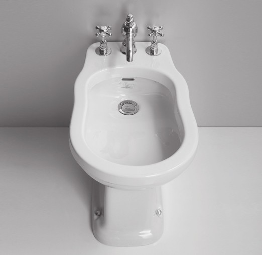 Bidet Retro/Vintage Serie London Weiß von Simas Bidet Retro/Vintage Serie London Weiß von Simas von Simas
