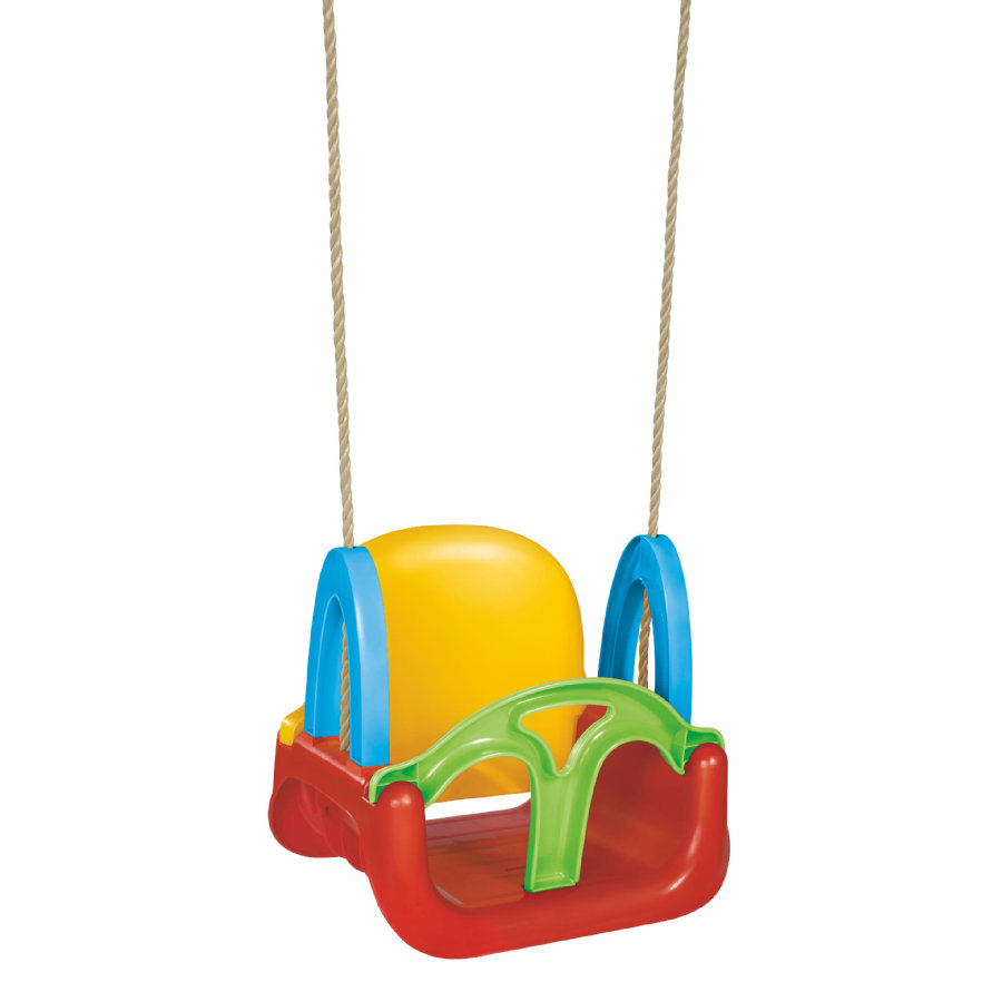 Simba Babyschaukel 3 In 1 Schaukel Kinderschaukel Rückenlehne Kunststoff Bunt B-Ware von Simba