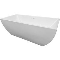 Freistehende Badewanne Weiße 170 x 75 cm – Jennifer Freistehende Badewanne Weiße 170 x 75 cm – Jennifer von Simba