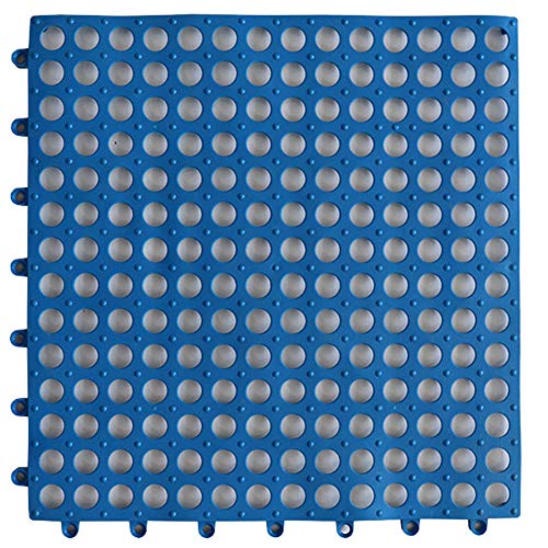 SimidunEUR Duschmatte rutschfest, Nähte Duschmatte rutschfest Antibakteriell Antirutschmatte Dusche,Blau,2pic (30 * 30 cm) von SimidunEUR