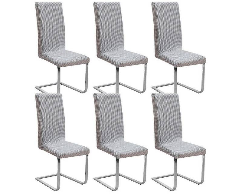 Simloveve Stuhlhusse Stretch Stuhlbezug 6er Set Stuhlhussen Waschbar elastische, Moderne M/L Husse Elasthan Stretchhusse Elastische Universal Waschbar Simloveve Stuhlhusse Stretch Stuhlbezug 6er Set Stuhlhussen Waschbar elastische, Moderne M/L Husse Elasthan Stretchhusse Elastische Universal Waschbar von Simloveve