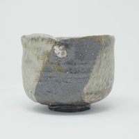 Holz Gebrannter Chawan Aus Wild South Carolina Stoneware Clay Mit Shino Glasur von SimmonsCeramics