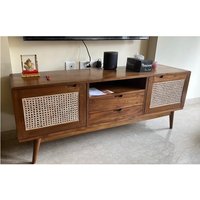 Sideboard Aus Massivem Reclaim Teakholz von SimnaHandicraft