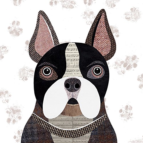 Simon Hart Leinwanddruck, Polyester, Mehrfarbig, 40 x 40 cm von Simon Hart