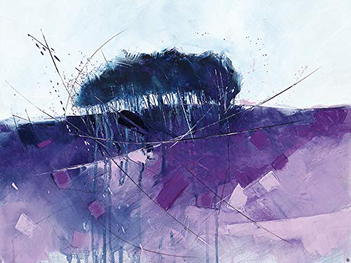 Simon Howden Lavender Hill Leinwanddruck, Mehrfarbig, 60 x 80 cm von Simon Howden