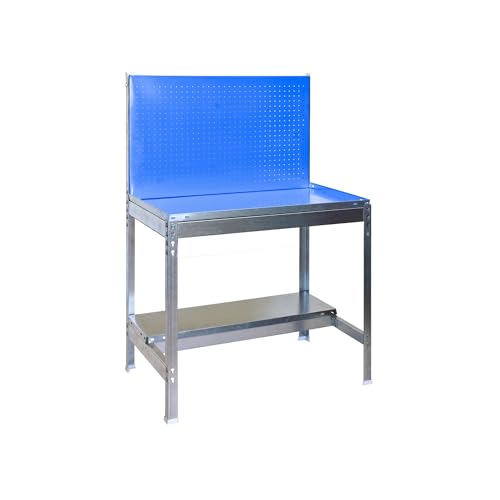 SIMONGARDEN BT2 Gartentisch 1200 x 600 blau/Galva von Simon Rack