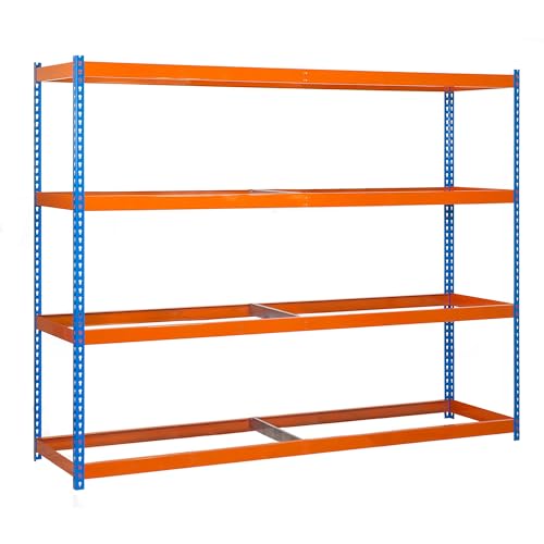 Simonforte 1506-4 Regal, Blau/Orange Simonforte 1506-4 Regal, Blau/Orange von Simon Rack