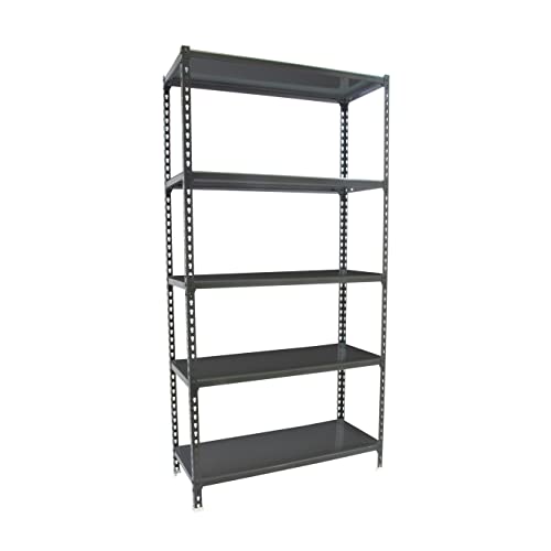 Simonrack Schwerlastregal, Lagerregal, 200x120x40 cm, Metallregal, Kellerregal, Biegestelle 200 kg, 5 Fachböden, Anthrazit/Verzinkt - Simonclick Simonrack Schwerlastregal, Lagerregal, 200x120x40 cm, Metallregal, Kellerregal, Biegestelle 200 kg, 5 Fachböden, Anthrazit/Verzinkt - Simonclick von Simon Rack