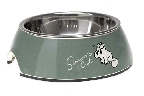 Simons Cat Napf, Katzennäpfe, Kunststoff, Grün, 160 ml, 14x14x4,5 cm Simons Cat Napf, Katzennäpfe, Kunststoff, Grün, 160 ml, 14x14x4,5 cm von SIMONS CAT
