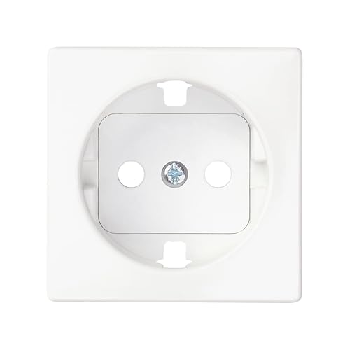 SIMON - Schuko-Steckdose mit Erde, Serie 82 Concept, kompatibel mit den Serien 75, 31, 82 und 88, matt, Anti-Fingerabdruck, Weiß von Simon
