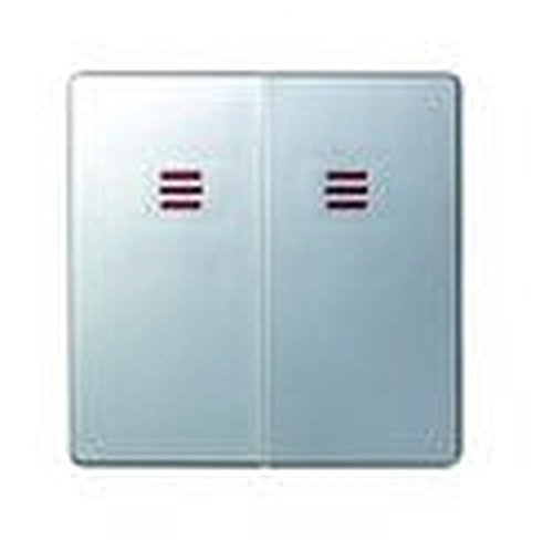 Simon 82025-93 - Doppel-Taste für Mechanismen mit Leuchtkraft von Simon