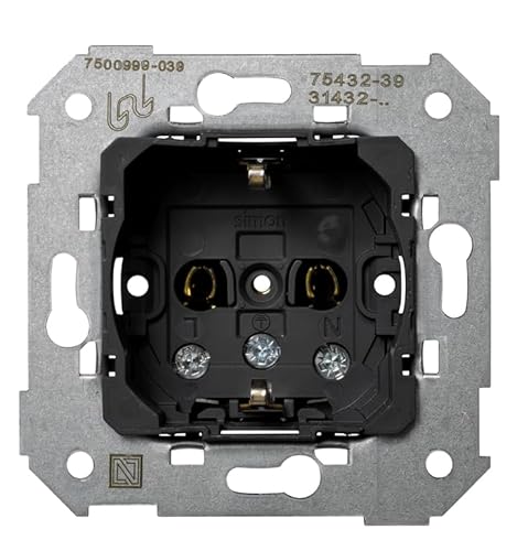 Simon M110592 Steckdosen-Mechanismus, 2-polig + Erdung, 75 Simon M110592 Steckdosen-Mechanismus, 2-polig + Erdung, 75 von Simon